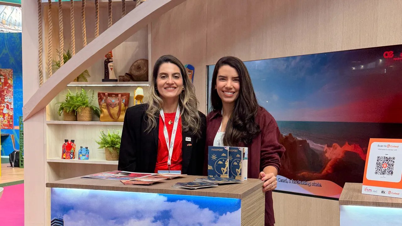 Fortaleza participa da principal feira B2B de turismo da França e amplia presença internacional
